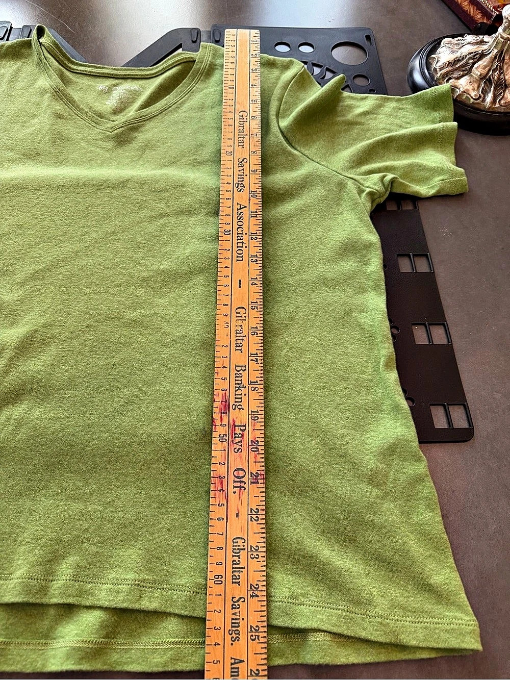 Chico’s 2-Piece Greens V-Neck Cotton T-Shirt Bundle Size XL - Picture 6 of 12